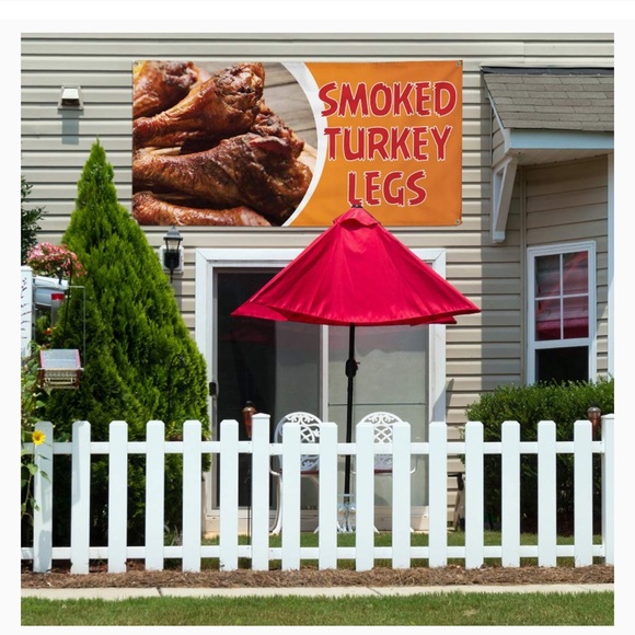 Smoked Turkey Leg Banner - Picture 15 of 15